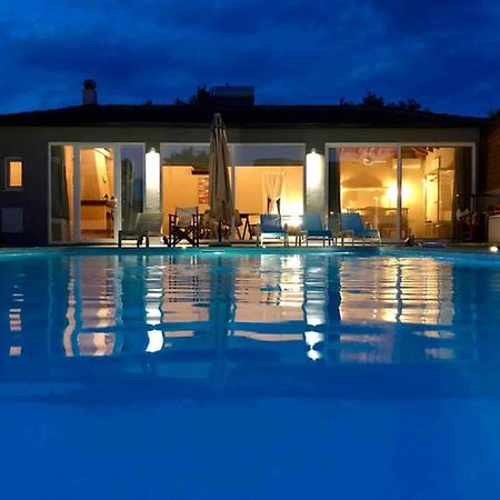 Sunlit Pool House Villa Posidhonía Dış mekan fotoğraf